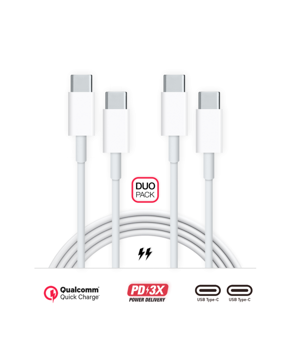 Duo Pack | USB-C to USB-C Cable